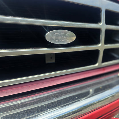 OBS Ford Billet Grille Emblem