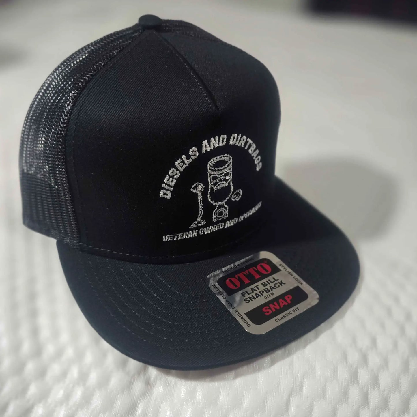 Flat Bill Snapback Trucker Caps