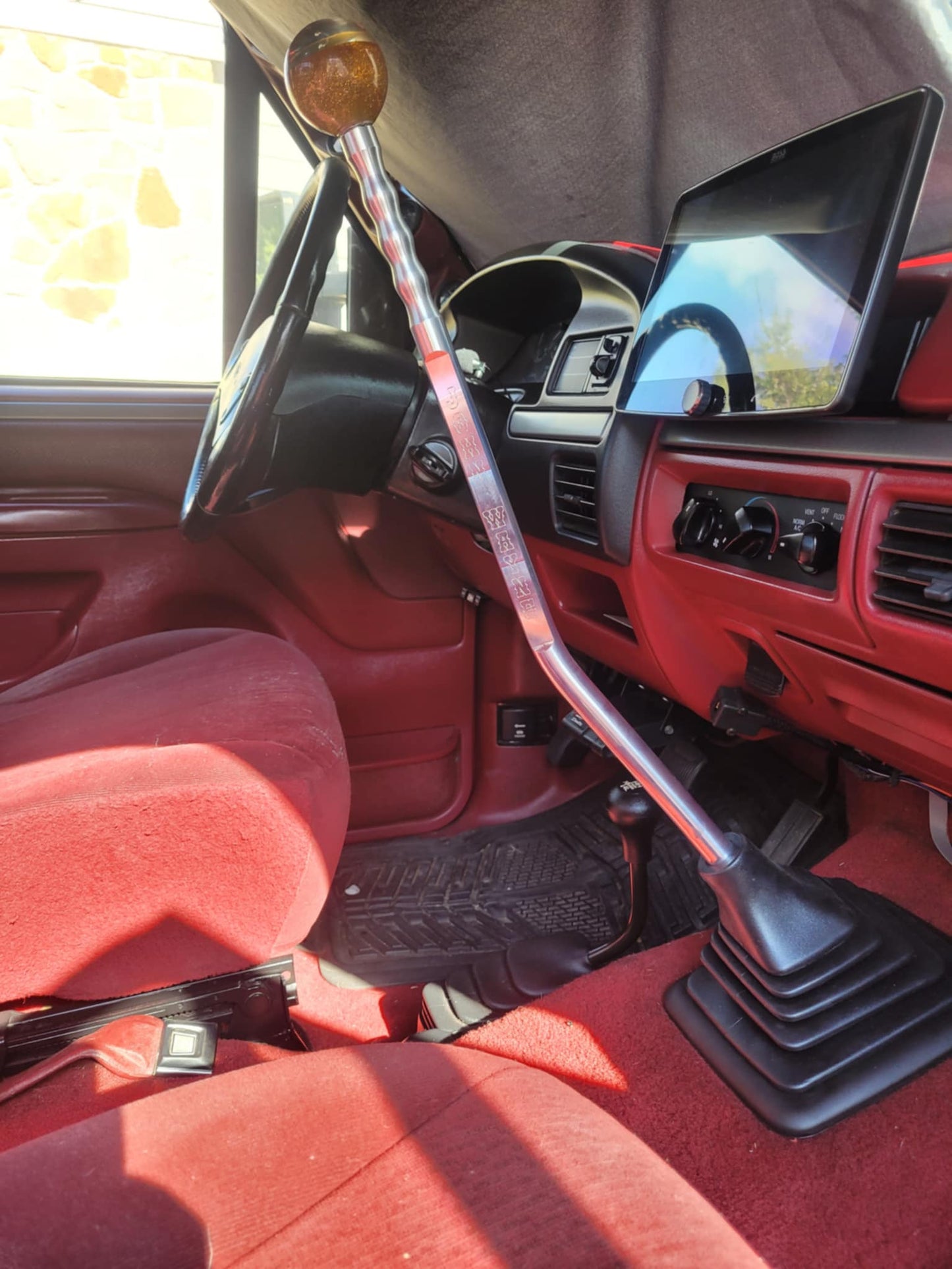 25" Powerstroke ZF-5/6 Shifter Upward Bend