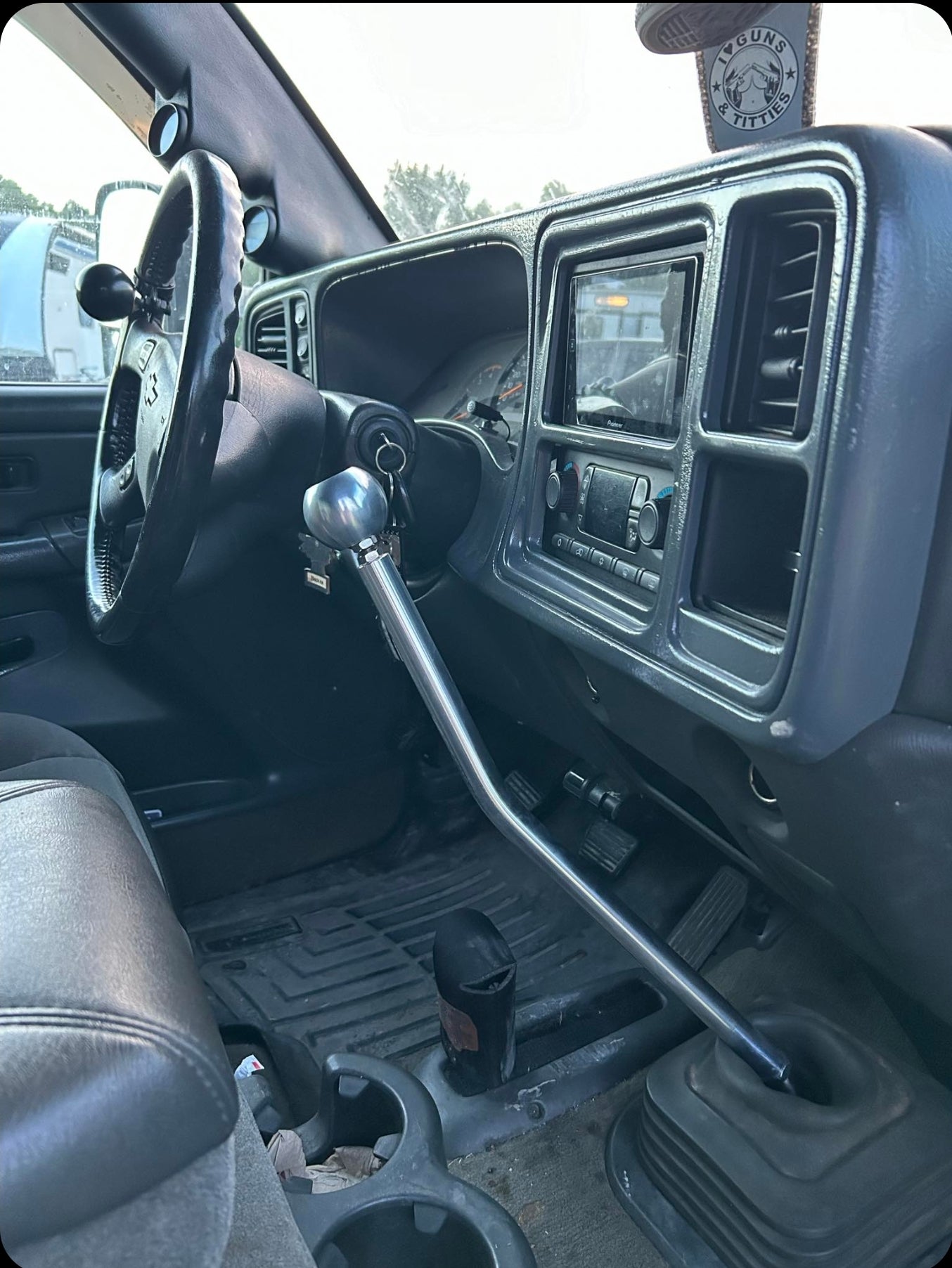 18" Duramax ZF6 Shifter Single Bend