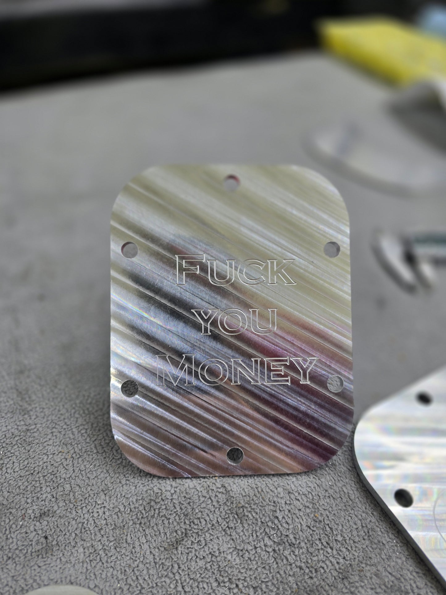 PTO Billet Aluminum Cover