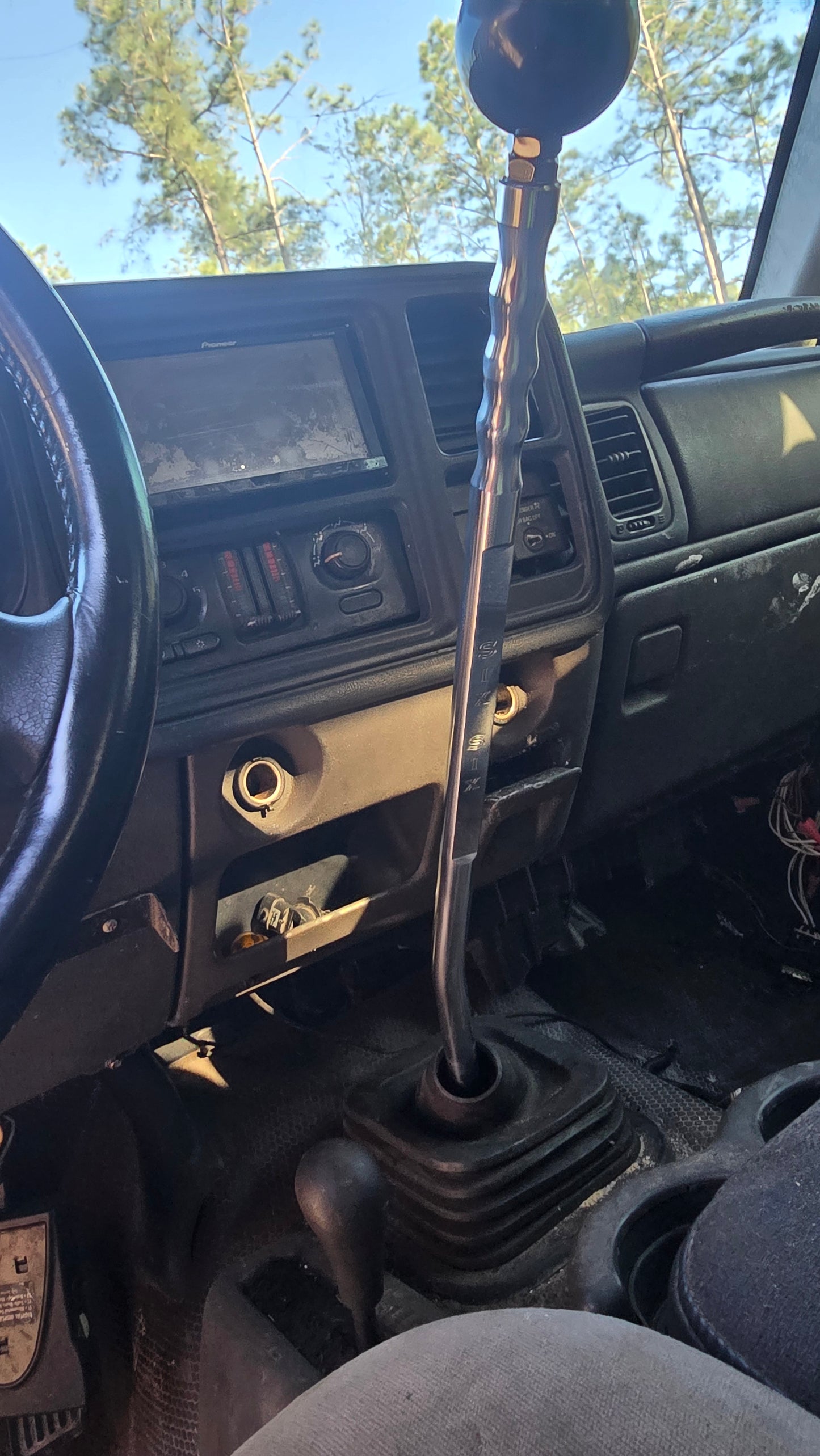 25inch Duramax ZF6 Shifter Billet Aluminum – Diesels and Dirtbags